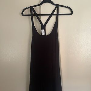 LNA racer back maxi dress